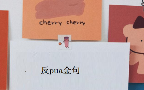 反pua金句 pua打压语录