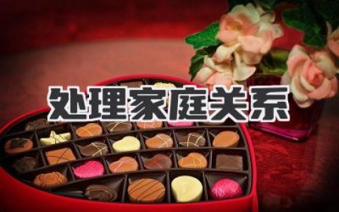 和睦家庭的秘诀：化解矛盾，增进亲情，构建幸福港湾